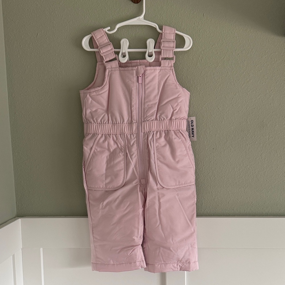 Old Navy Water-Resistant Snow-Bib Overalls